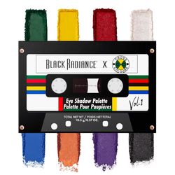 Black Radiance Cross Colours Eyeshadow Palette, Talc-Free, Highly Pigmented Matte, Metallic & Shimmer Shades, Smooth Blendable Formula, Paraben & Crue