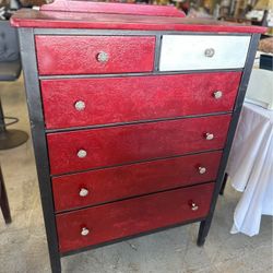 Vintage Rare Metal Dresser