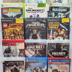 Ps2, Ps3, PS4 And Xbox 360 Games Walking Dead, Lego Games And More READ DESCRIPTION 