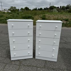 White Dresser Set 