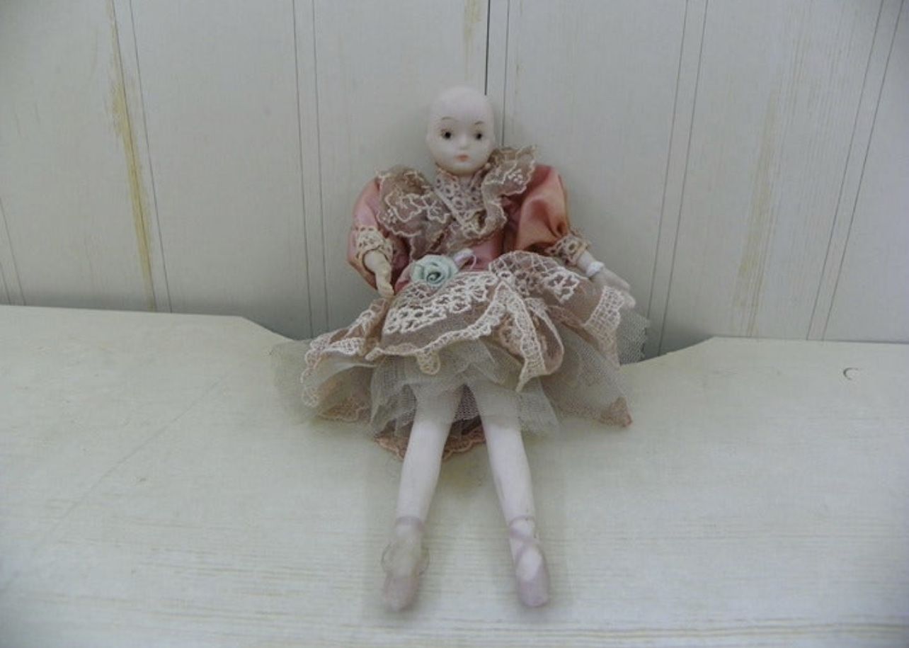 Vintage Migualt & Papin Porcelain Ballerina Doll