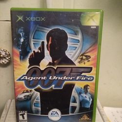 !! Video Game Xbox  007 Agent Under Fire Has Manual 