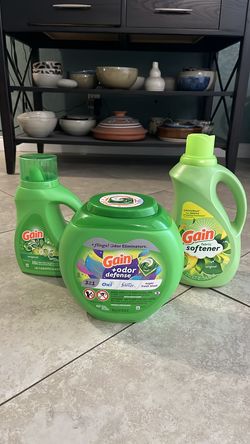 Gain Flings, Gain Fabric Softener, Gain Detergent