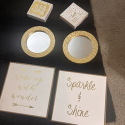 Gold And White Decor