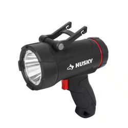 Husky 2500 Lumens Dual Power Floating Rechargeable Spotlight @Tools-596