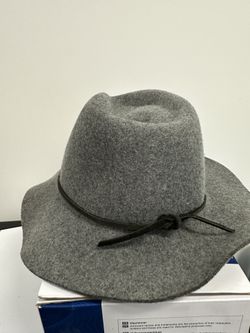 Brixton Gray Wool Hat Size M / 58CM Mint Condition