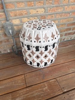 Porcelain Side Table