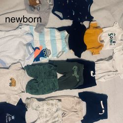 newborn boy clothes/ swaddlers
