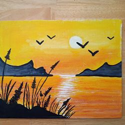 Sunset On The Lake