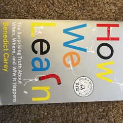 How We Learn Book