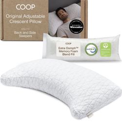 Original Adjustable Crescent Pillow - White