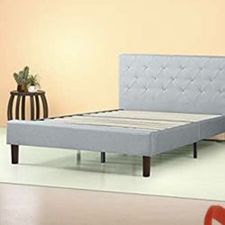 Full platform bed factory sealed. Mattress available. We can deliver.