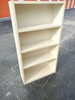 ✨ POWER SALE! OFF-WHITE 5-TIER BOOKCASE 🔥🔥 SIMPLE, STURDY & FUNCTIONAL! ✨