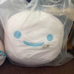 New 18 inch Jet Puffed Marshmallow Plush Pillow