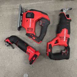 Multitool, Drill, Saws all, 3 Pack Craftsman—att Comes With Drill, (Not Jigsaw)!!!!