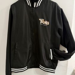 DreamWorks Trolls 3 Band Together Bro Zone bomber jacket