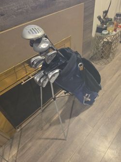 MEN'S  GOLF CLUBS W/PING  GOLF STAND BAG (12 CLUBS) GREAT SET FOR STARTERS, RIGHT HANDED