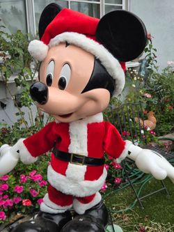 Mickey Mouse Santa Christmas Figure