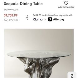 Sequoia Dining Table *Best Offer*