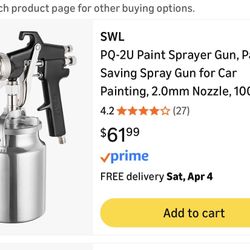 Paint Spray Gun 