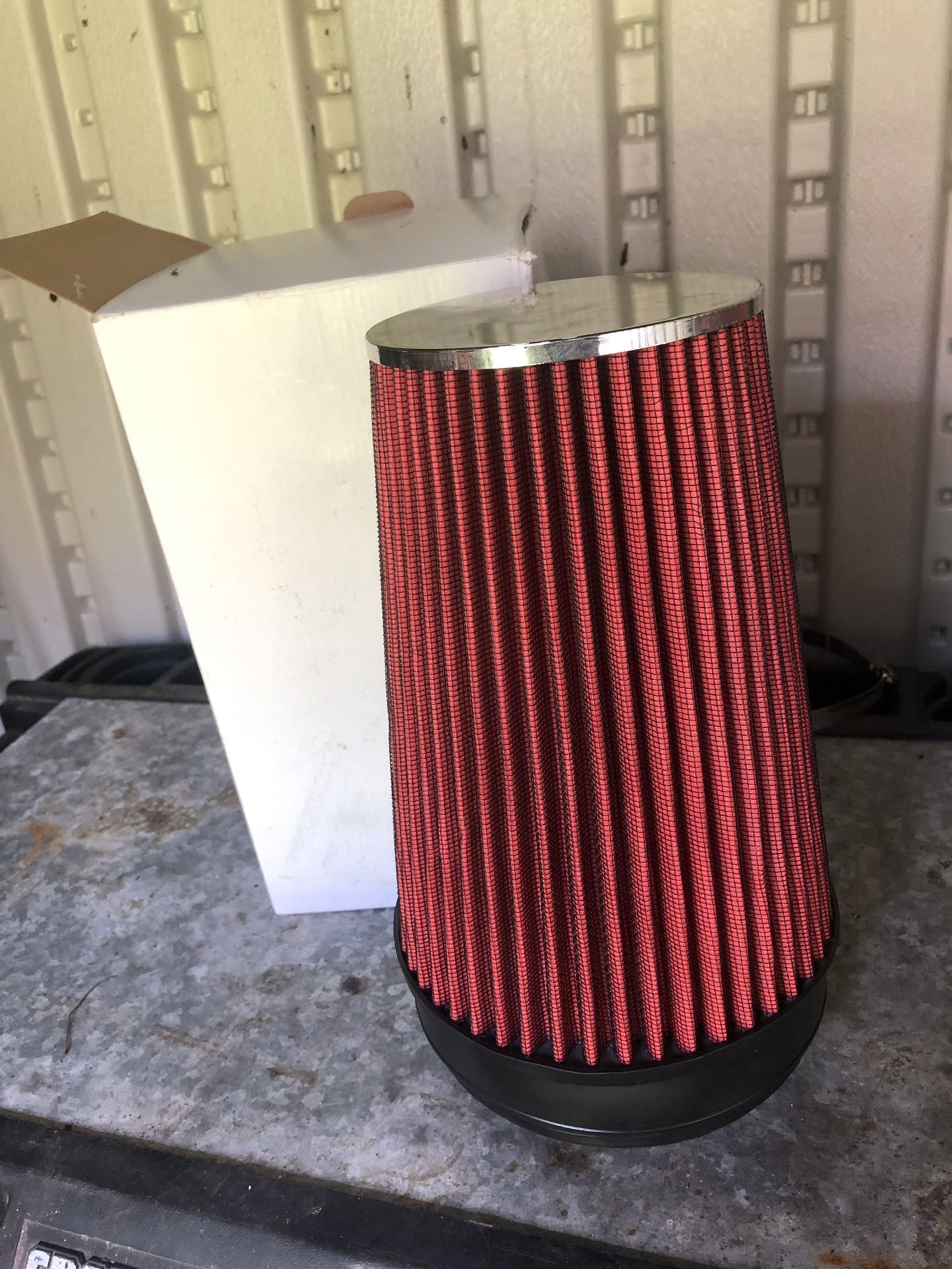 Air filter for cold air