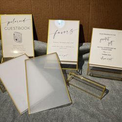 Tabletop 5x7 Acrylic Frames