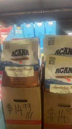 ACANA Highest Protein Appalachian Ranch Recipe 4.5LB
