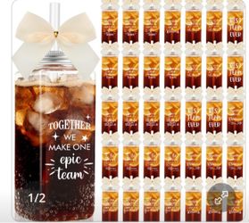 Tumblers with straw