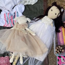 Pottery barn Kids Dolls For Sale $12 Each 