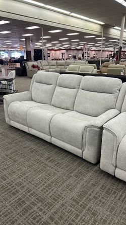 Witmer Apex Cement Manual Reclining Sofa | Bristol Cement