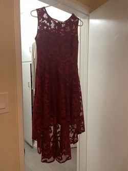 Brand New Lacey Red Dress Large