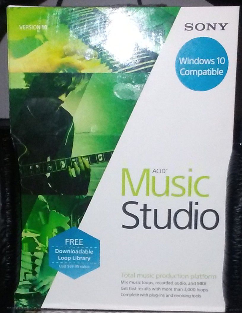 Sony Acid Music Studio Pro 10 (CD)
