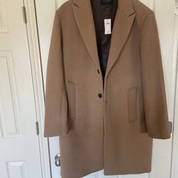 New Banana Republic Mens Wool Coat