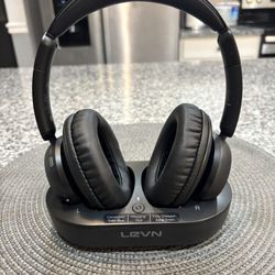 LEVN LE-HS018 Wireless Bluetooth Headphones — Charging Dock Included