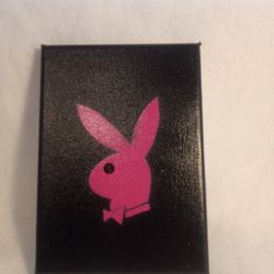 Airbrushed Playboy Bunny On Canvas