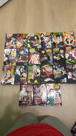 Demon slayer manga books 1,4-23