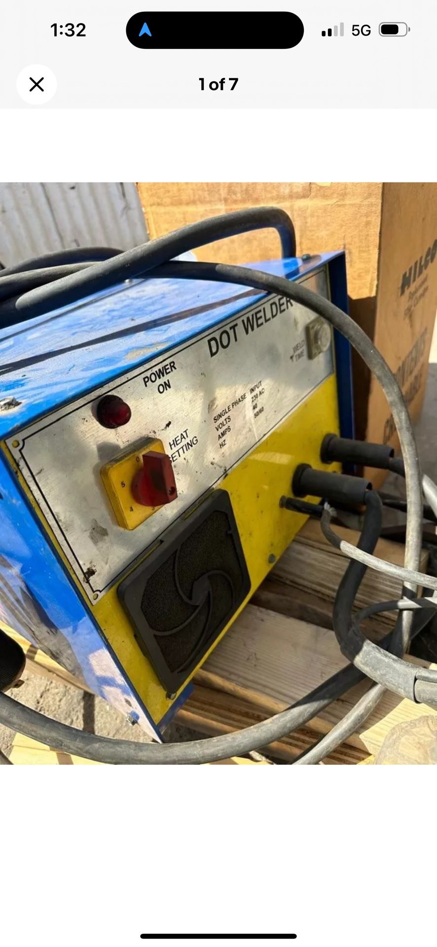 Dot Welder For Repairing Pitted And Damaged Metal Parts, Castings | Machining