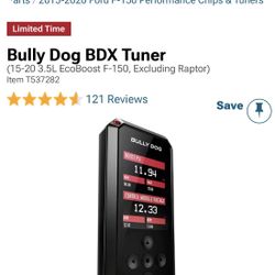 Bullydog Bdx Tuner Ford F150 15-20