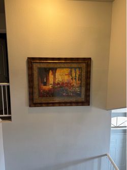 Italian Courtyard Art