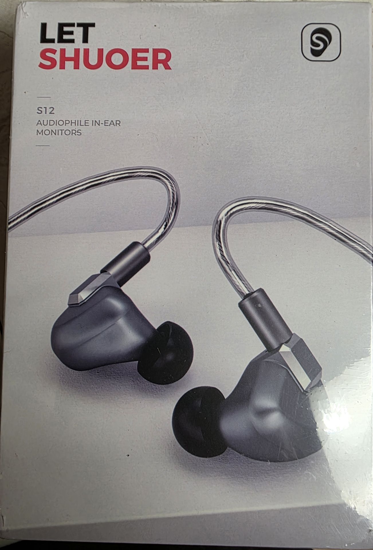 Letshuoer. S12 in-Ear IEM Headphone 14.8mm Planar Magnetic Driver HiFi Earphones