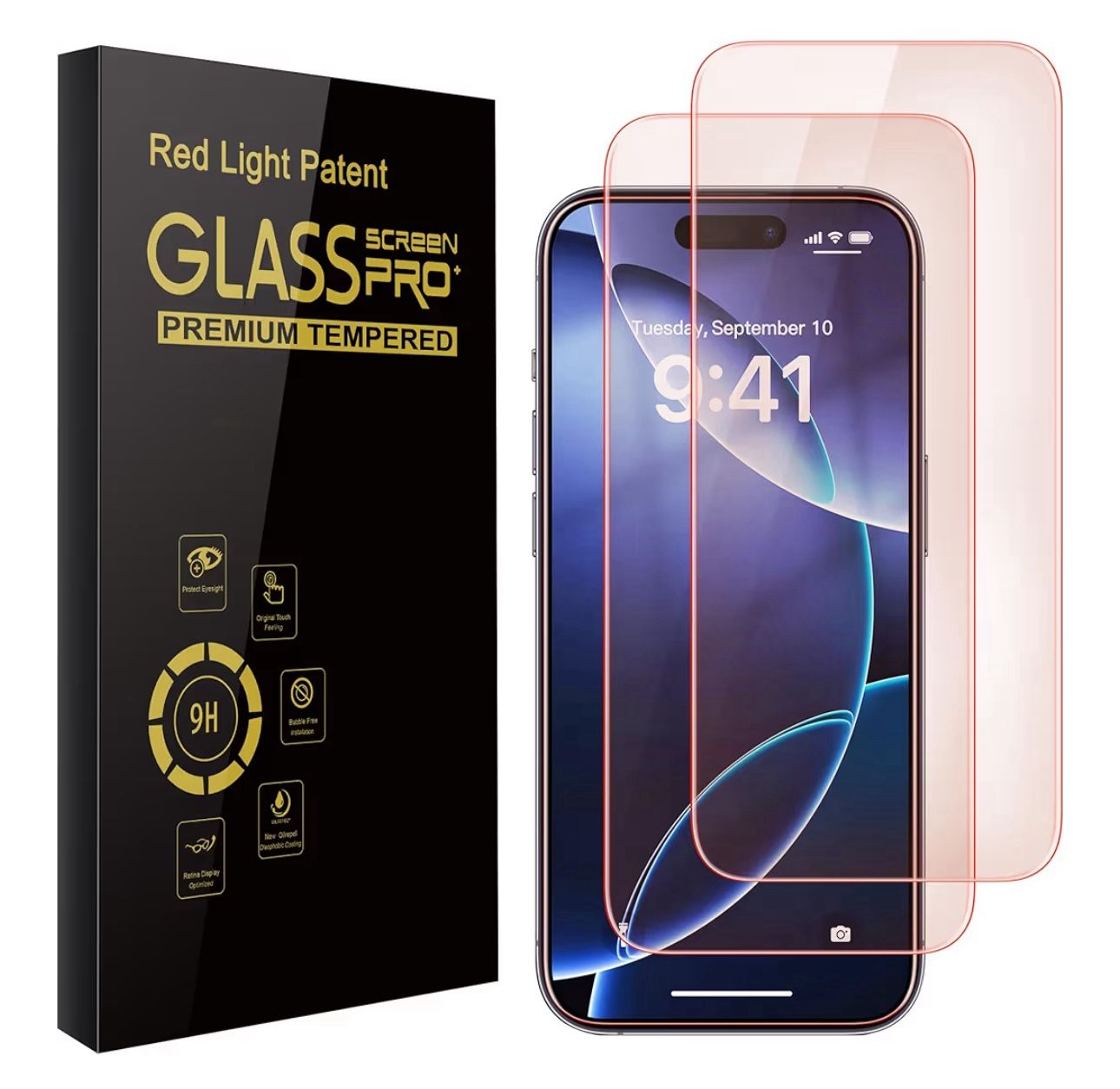 2 Pack Screen Protector for iPhone 16 Plus [6.7 inch]