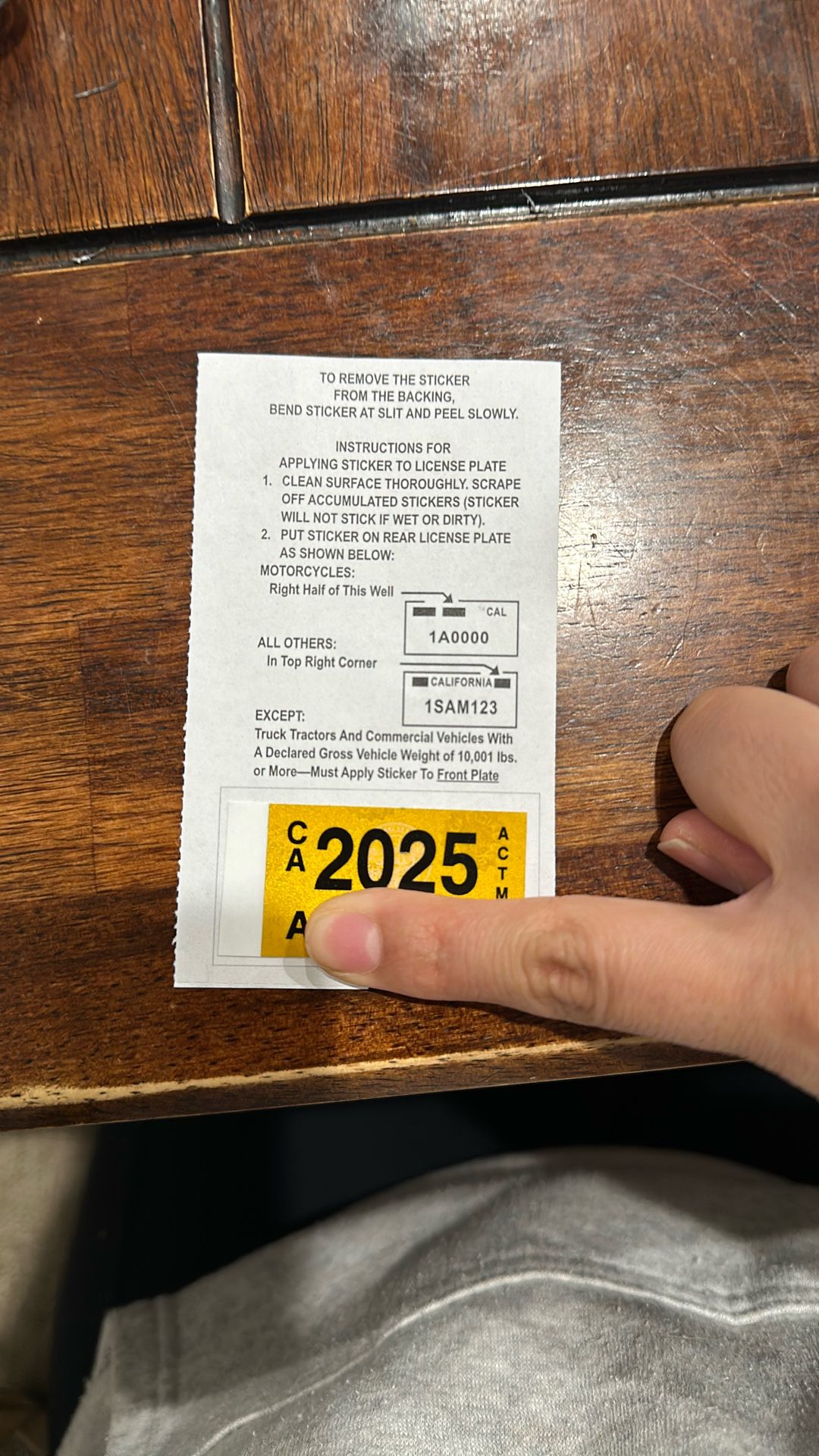 Car Tag