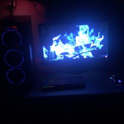 Full Custom Gaming Pc Set Up (Firm, Description For Details)