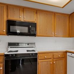 Microwave & Self Cleaning Gas Range 