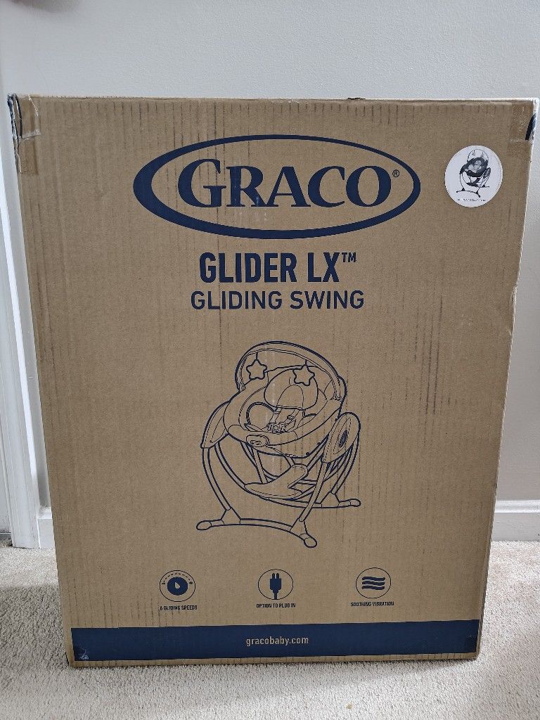 Brand new Graco Glider LX Baby Swing