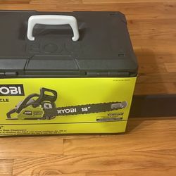 RYOBI 2-Cycle 18” 38cc Gas Chainsaw 