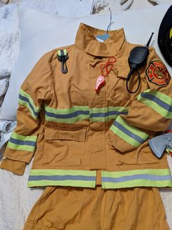 Size 3-6 fireman and pirate costume $20 for fireman $15 for pirate