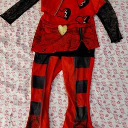 Descendants Red Costume  Size M (7-8)