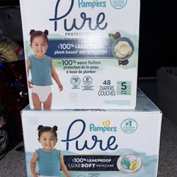 Pure Pampers Size 5