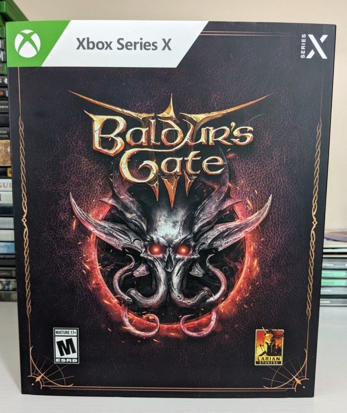 Baldur's Gate 3 For Xbox Series X - No Sticker Sheets